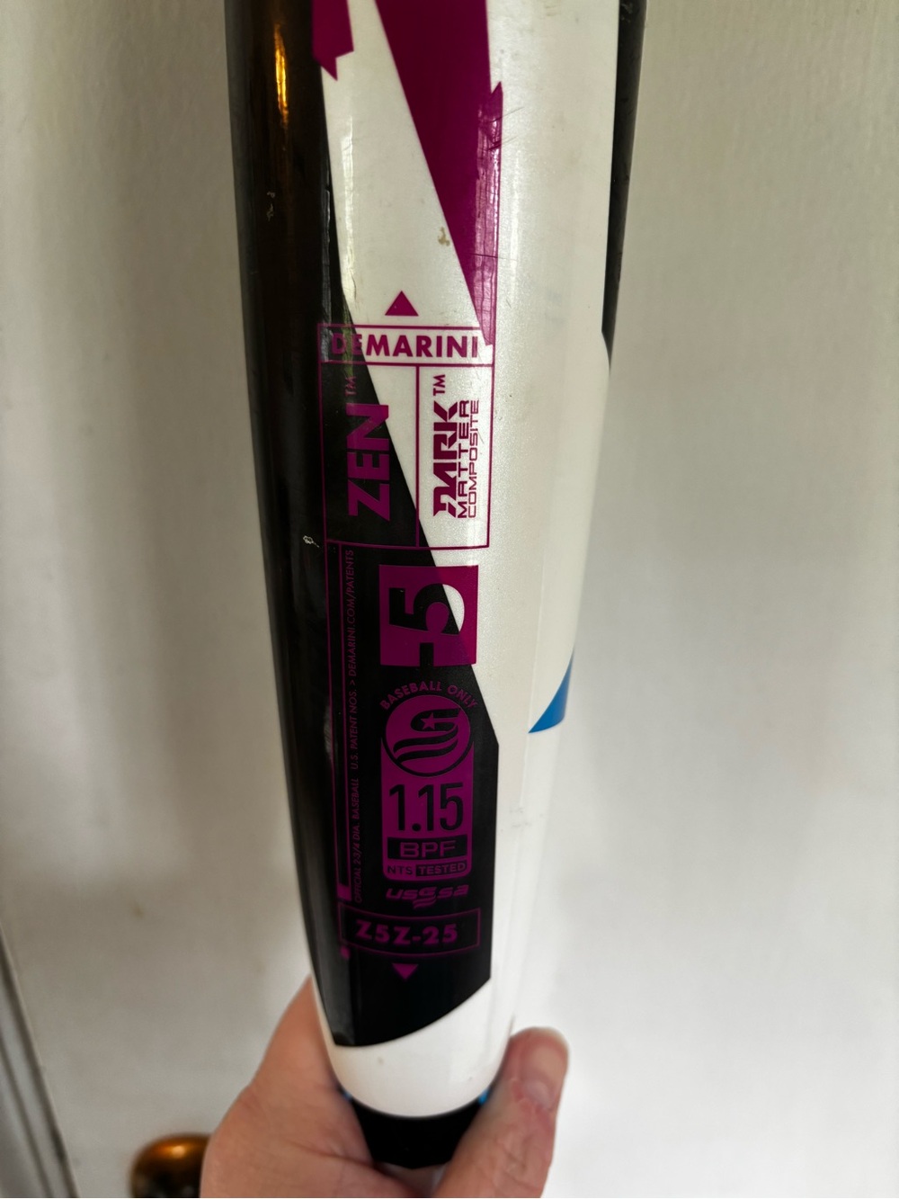 2025 DeMarini Zen Baseball Bat - Picture 4 of 6